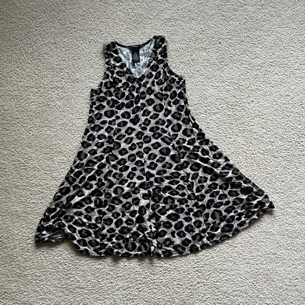 Cheetah swing dress